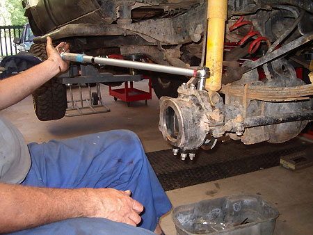 Fixing your front axle