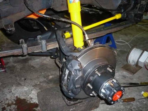 Brake lines connected and bled.JPG