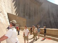 Katse Dam wall