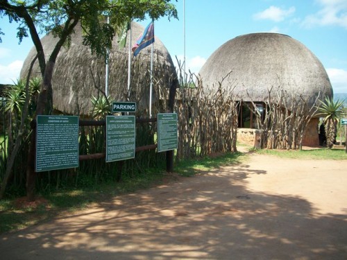 Entrance at Mlilwane