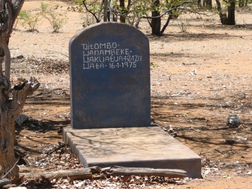 Finally on our way to the legandary Van zyl's pass,passing a Humba chief grave next  to the road,