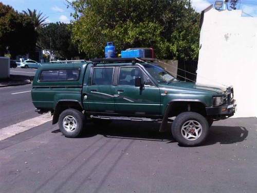 Our hilux..waiting patiently.