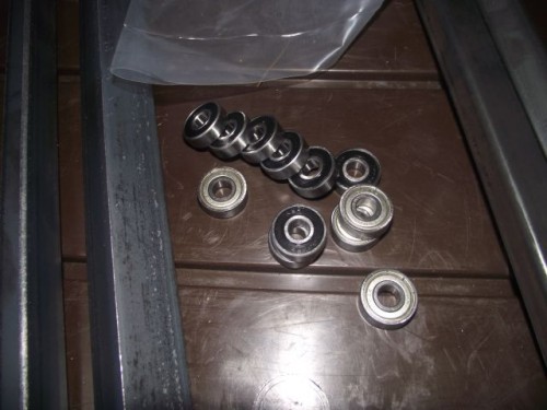 Bearings and bolts