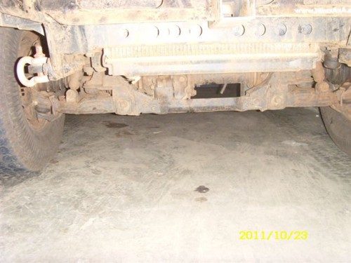 This is prior to spacer installation with standard suspension