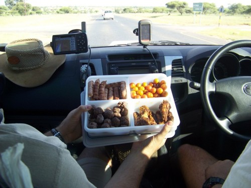 Breakfast on the road