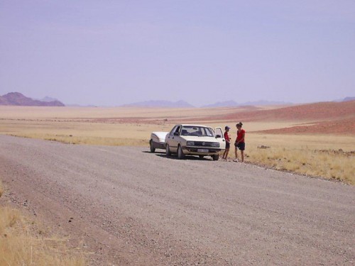 When you are in the Namib and you feel like you are the only people on the planet you can not whish for much more!