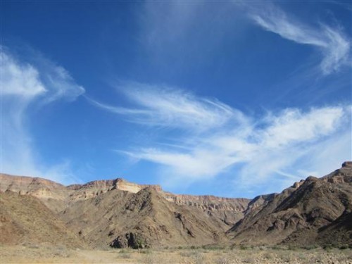 Scenery in fish river