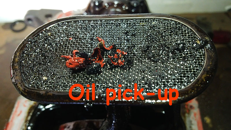 Oil pick-up