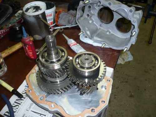 Dual transfer case