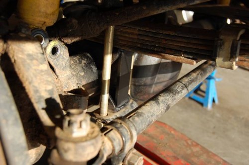 Hilux front axle replace