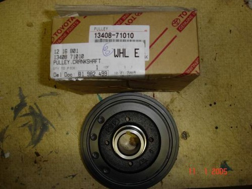 4Y Crank pulley harmonic balancer.JPG