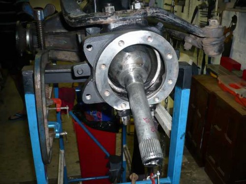 Birfield joint and sideshaft inserted into axle.JPG