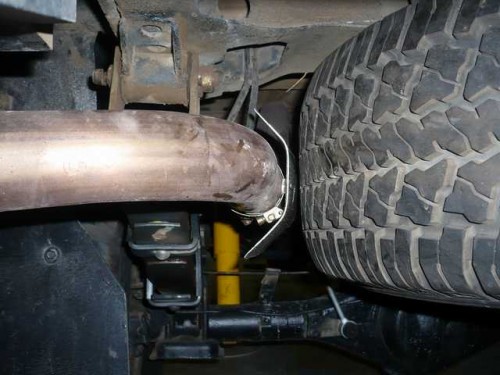 Spare tyre exhaust heat shield 1.JPG