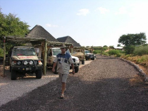 Molopo on Botswana boader