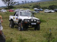 George from LA Sport at his first outing competed in the standard class to start with so he had to remove the switch for the pump for the ARB lockers even so the he did very well with the Hilux even with open diffs