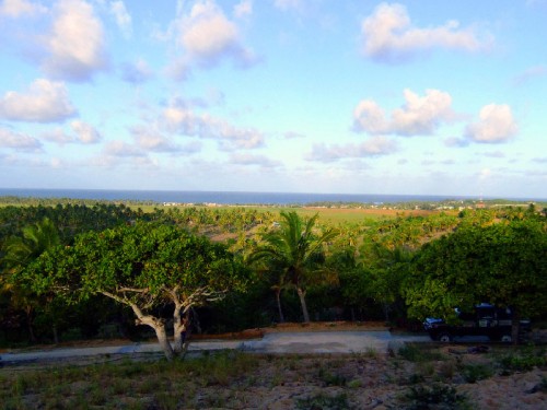 Hilux on my plot near Tofo - Inhambane - Moz