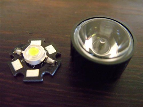 LED and Lens
