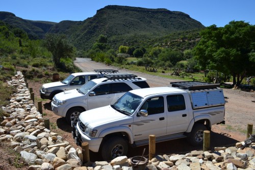 Parking at Baviaans Craft shop