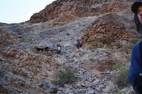 Going down the fish river hike