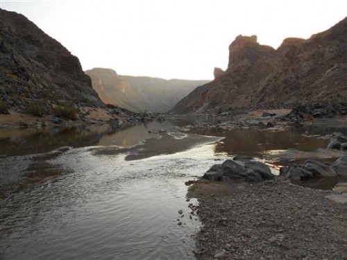 Scenery in fishriver