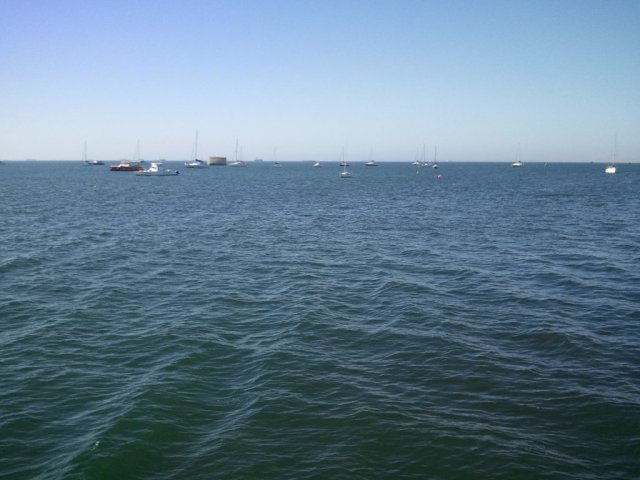 Walvis Bay from new waterfront