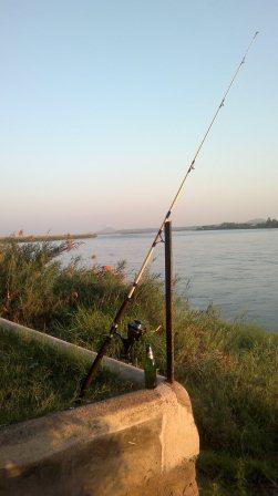 Nothing better than a BEER, ROD &amp; The Zambezi