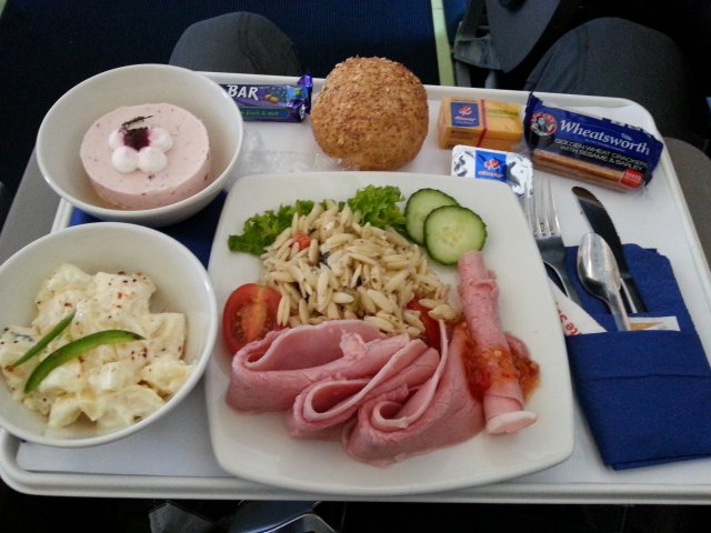 You just gotta love Business Class!