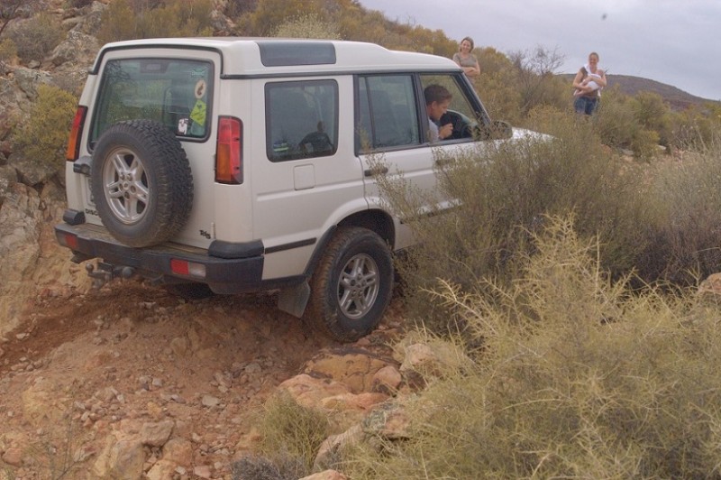 With a bit of persuasion the Landy made it up too.