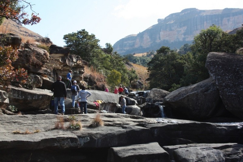 Cascades at Royal Natal National Park