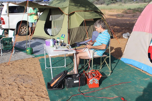 Wiring the solar controller for the deep cycle in the car