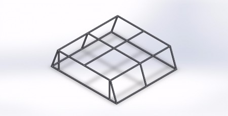 Solid works frame of design